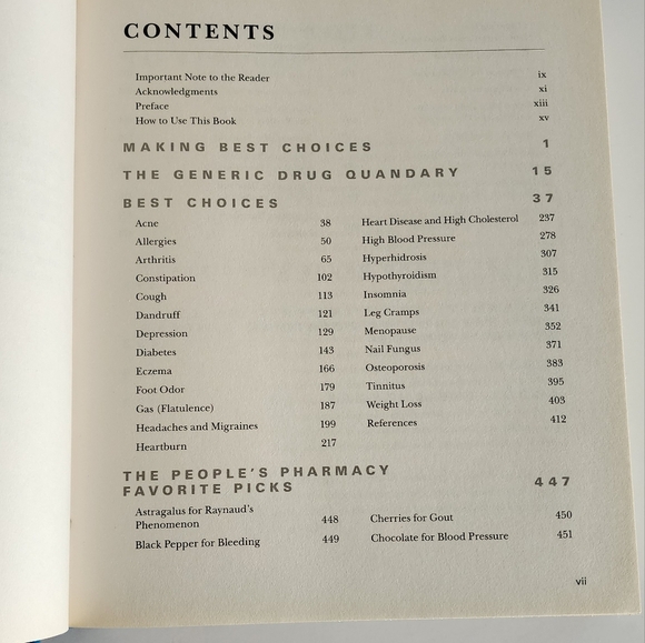 Best Choices From The People's Pharmacy Hardcover Book NEW - Picture 7 of 8